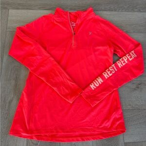 Old Navy Active Large Bright Orange Quarter Zip